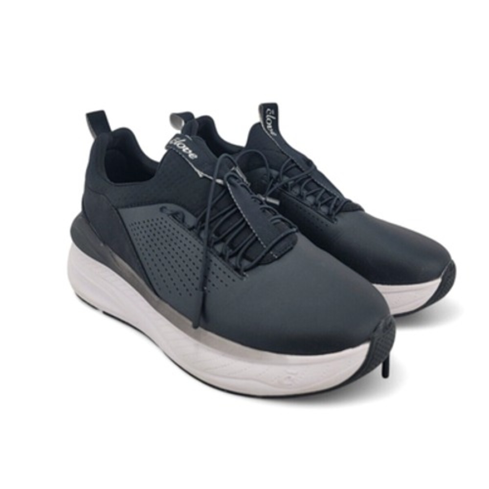 Clove Forte Night Shift W 10.5 / M 9 Black Nursing Comfort Sneakers NIB